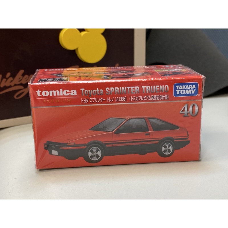 TOMY Tomica Premium Toyota Sprinter Trueno AE86 初回