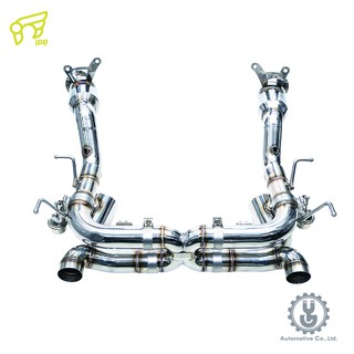 IPE 高流量帶三元催化頭段 當派 排氣管 法拉利 FERRARI 458 Speciale 底盤系統【YGAUTO】