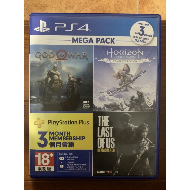 （二手）（ps4)戰神 地平線 期待黎明