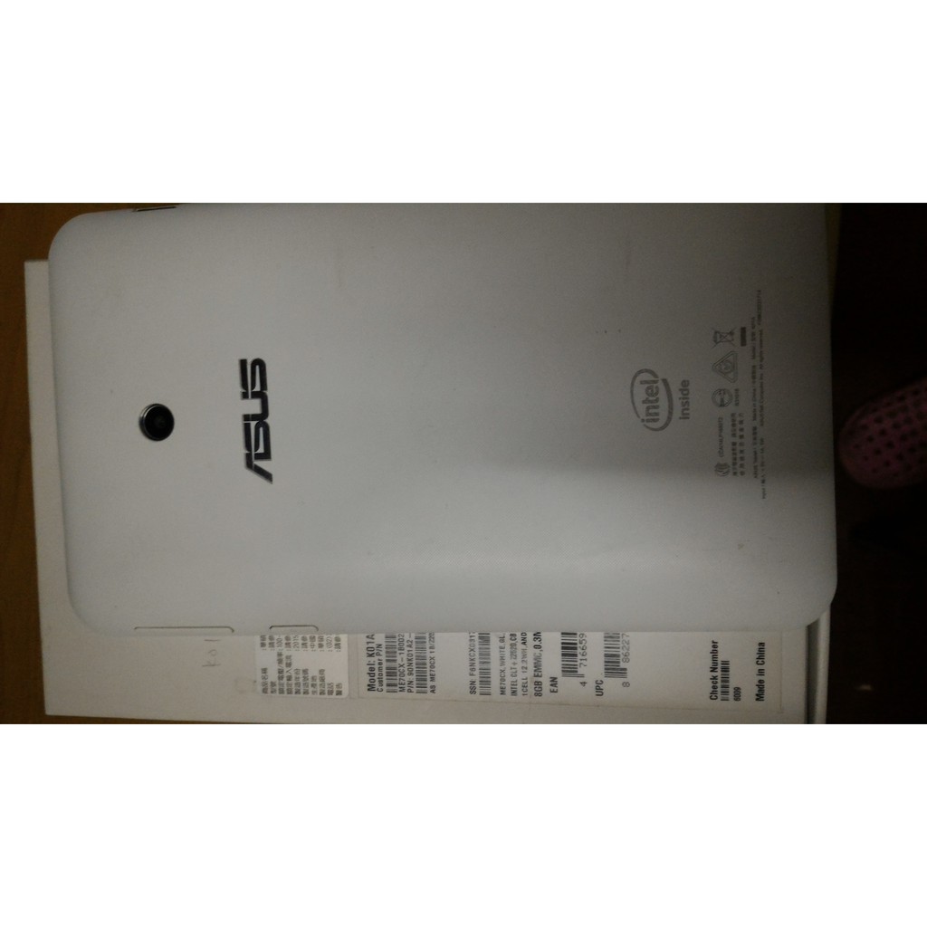 ASUS 華碩 7吋 平板電腦 MEMO Pad 7 K01A(ME70CX) 白色
