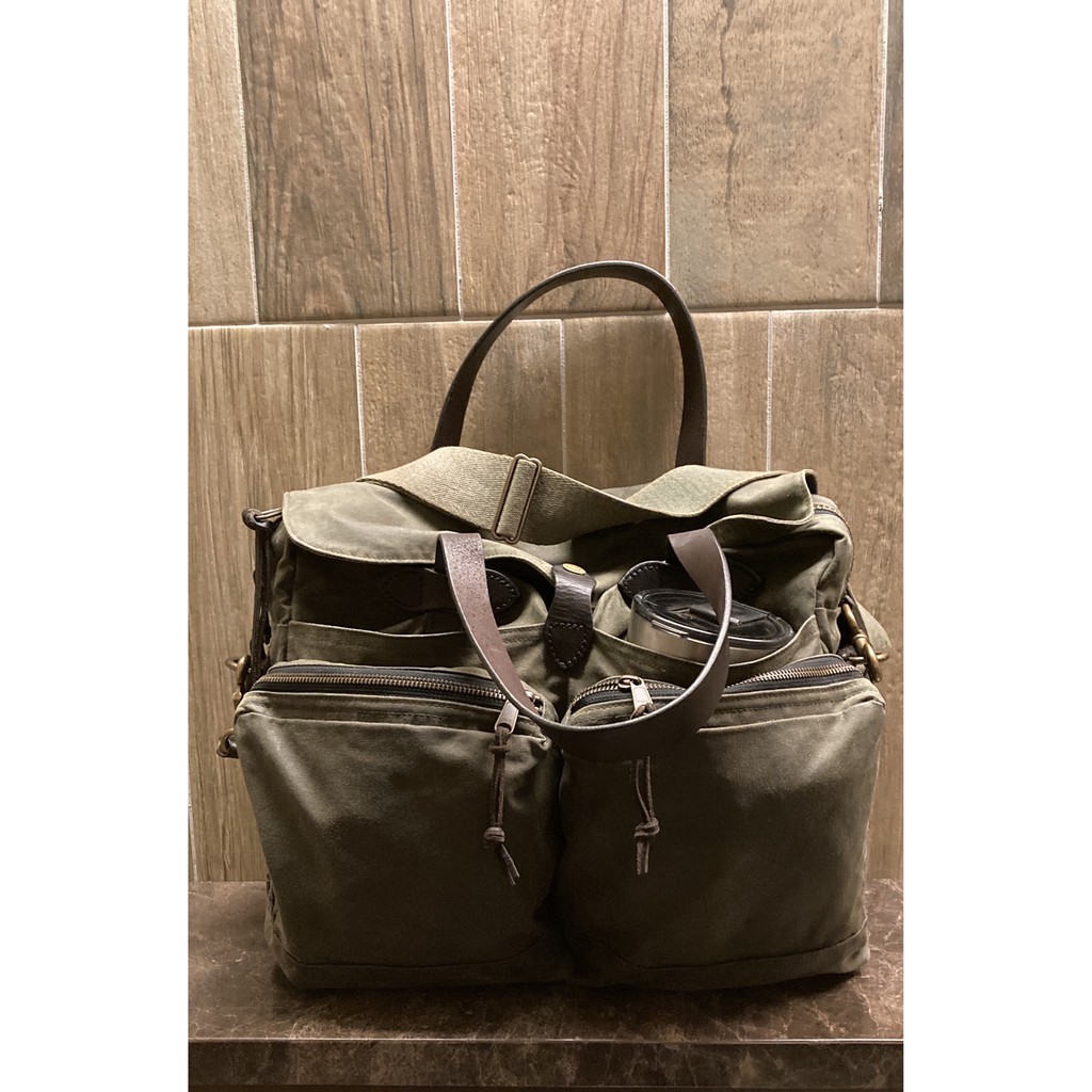 Filson 70140 公事包/筆電包 24 HOUR BRIEFCASE Otter Green