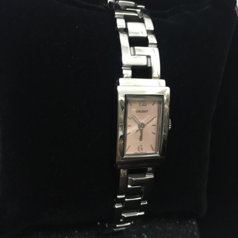 《二手》ORIENT 日本東方錶HM51H12A 公司貨 水晶不刮傷鏡面 鏤空手鍊造型女錶