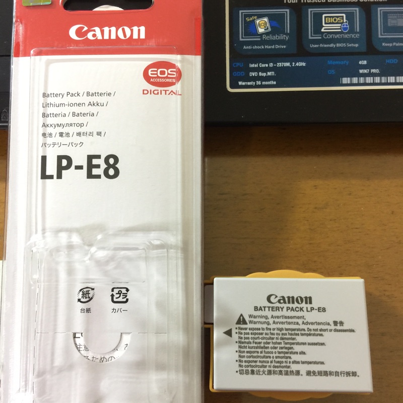 Canon LP-E8  原廠電池