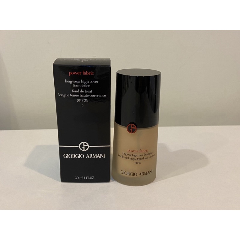 全新 Giorgio armani 完美絲絨水慕斯粉底液 色號2/2.75/3/3.5