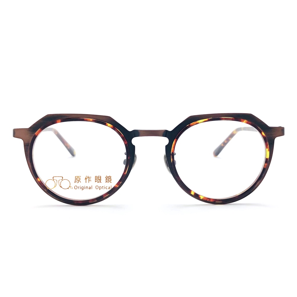 台灣 CLASSICO 眼鏡 M25-N (琥珀/古銅) 復古鏡框 半手工眼鏡【原作眼鏡】