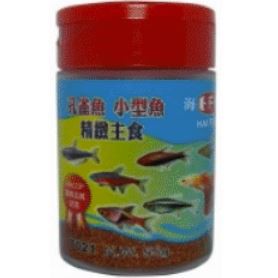 海豐飼料孔雀魚小型魚系列孔雀魚精緻主食55g 蝦皮購物