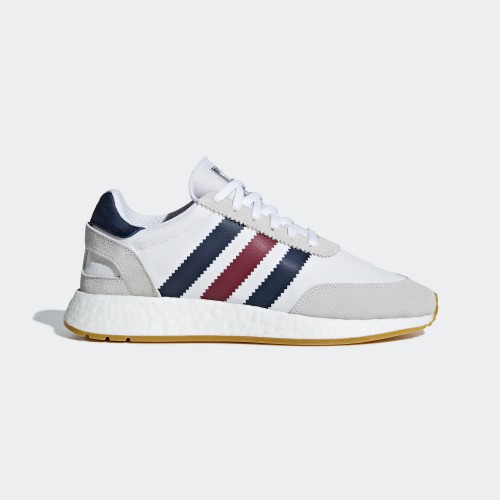 【小八】Adidas Iniki I-5923 Cloud White 白 深藍 酒紅 BD7813