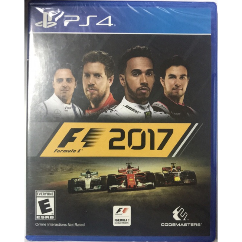 ［Mr. Hank］PS4 遊戲 F1 2017 英文版，全新品 #PS4 #PS4遊戲 #PS4主機 #PS4配件