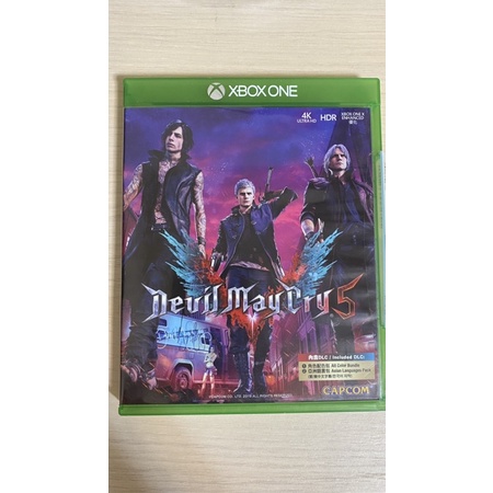 Xbox one/ Devil may cry 5/ 惡魔獵人5/ 二手 遊戲片