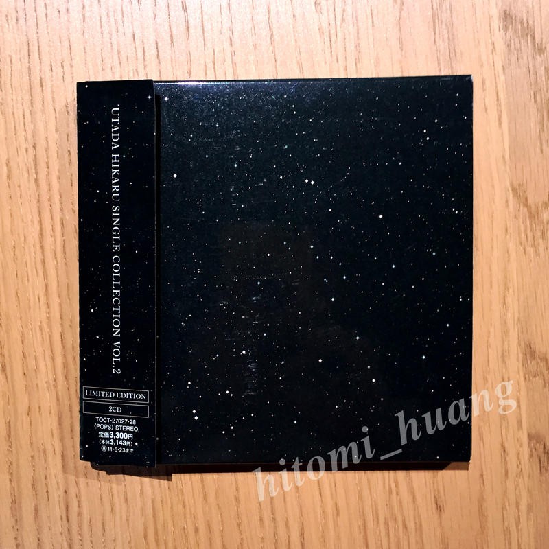宇多田光utada Hikaru Single Collection Vol 2 冠軍全紀錄新歌 精選含福音戰士主題曲 蝦皮購物