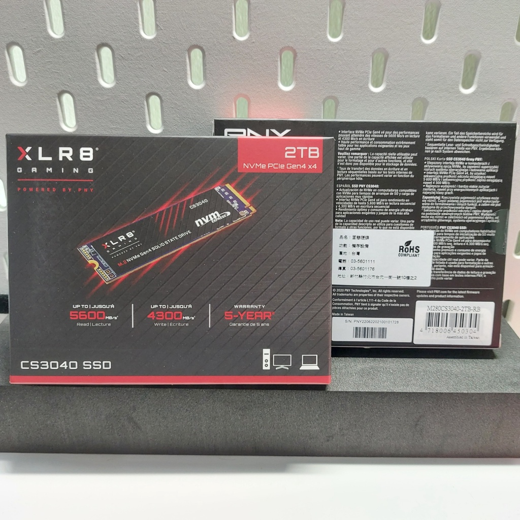 PS5擴充✨【PNY】XLR8 CS3140｜CS3040 2TB M.2 PCIe Gen4 SSD2T健康度100%