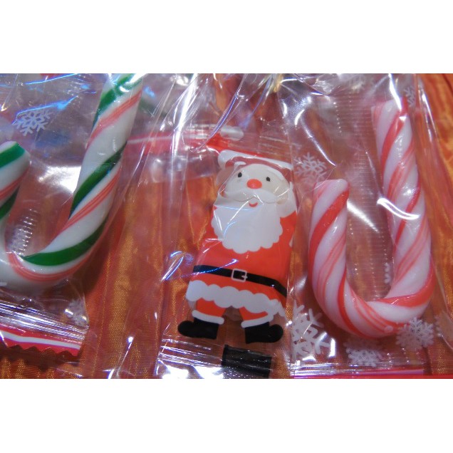 聖誕老人 拐杖糖 包裝 雪人 糖果 囍糖 Lucky Day 聖誕節 禮物 獎品聖誕小物 贈品 聖誕派對 糖果PARTY