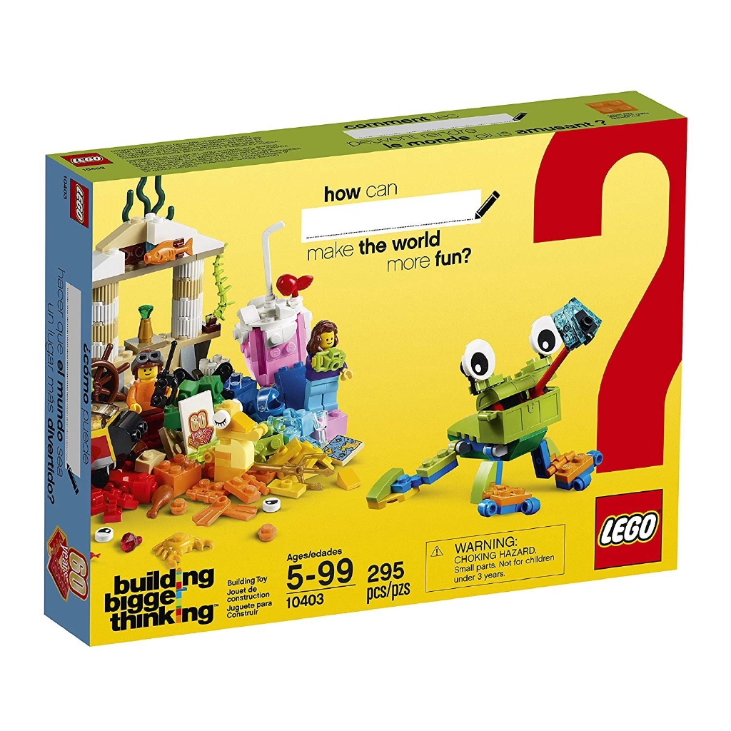 LEGO 樂高 60th Anniversary 60週年 紀念盒組 world fun 世界歡樂 10403