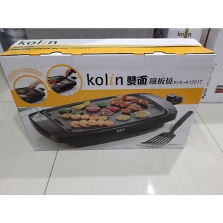 全新現貨歌林Kolin電熱式雙面電烤盤/煎盤/燒烤盤/韓式烤爐/鐵板燒(KHL-A1201T)