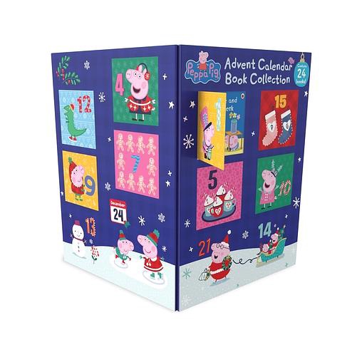 Peppa Pig: 2022 Advent Calendar Book Collection (24冊合售)/粉紅豬小妹聖誕倒數日曆+24本迷你書 eslite誠品