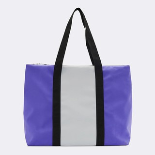 RAINS 品牌唯一授權正品販售 CITY TOTE BAG 藍紫色 品牌側背包 托特包 防水 公事包 丹麥品牌