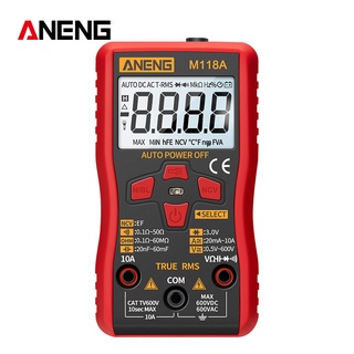 樣樣樂 自動換檔 一鍵式全自動三用電錶 m11a 智慧無需換檔 自動辨識萬用表 數字顯示電表 高精度防燒測電錶 交直流
