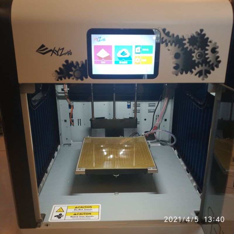 「二手」xyzprinting da Vinci 1.1 Plus 3D列印機, 使用不多，wifi傳檔監看，林口可自取