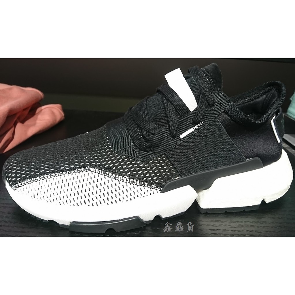 2019 六月 ADIDAS ORIGINALS POD-S3.1 BOOST 運動鞋 慢跑鞋 黑白 DB2930