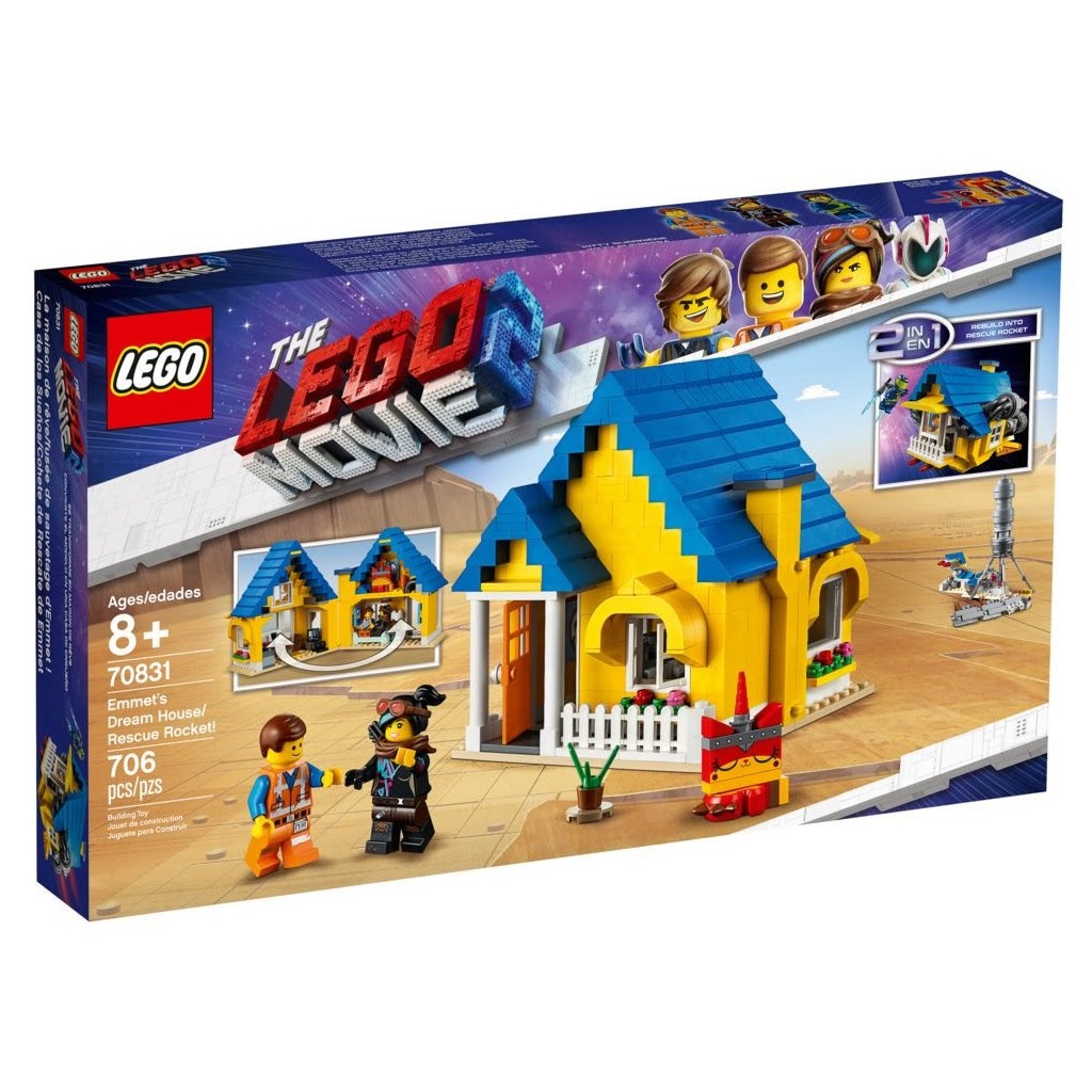 ＊特價＊【積木樂園】 樂高 LEGO 70831 LEGO Movie2 系列  艾密特的太空飛屋