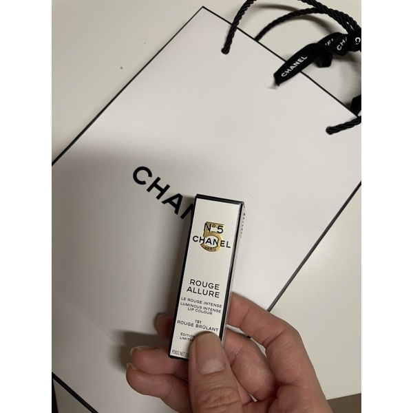#全新#Chanel 5號限量#聖誕唇膏#191