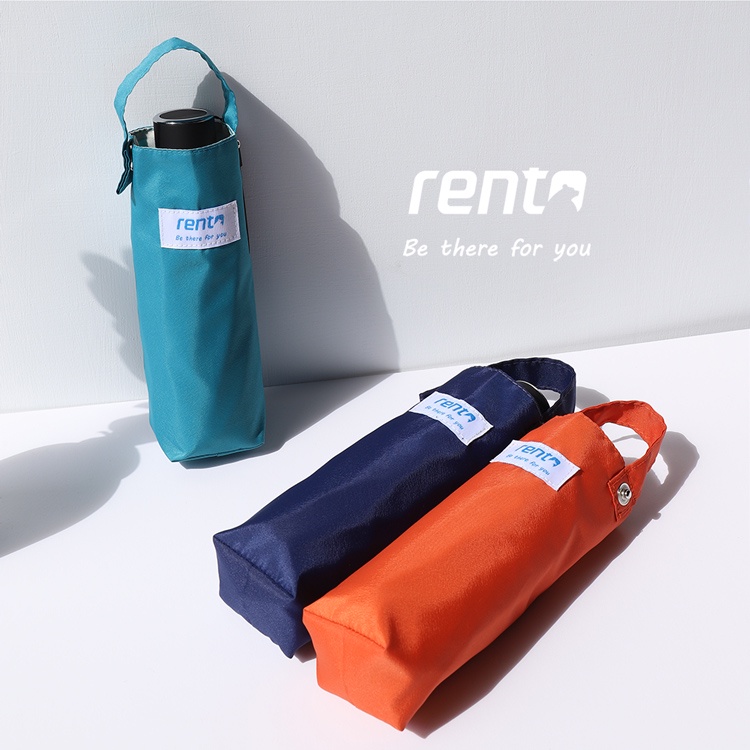 【rento】MINI不鏽鋼環保紗晴雨傘 (3色) 環保 地球友善 綠色生活