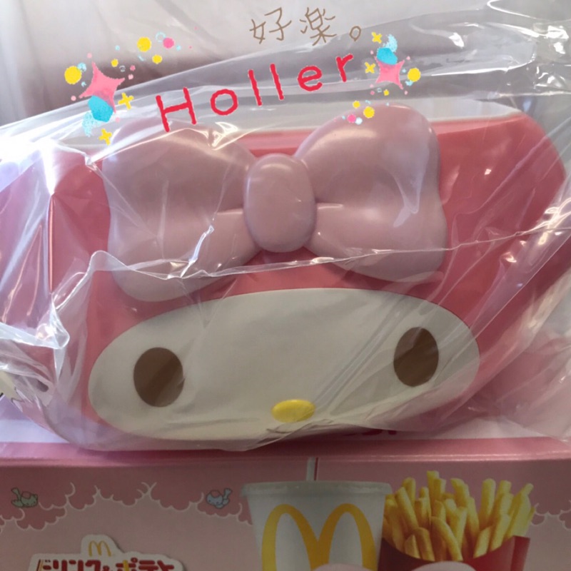日本麥當勞 x 美樂蒂 x 新幹線 聯名手提餐盒