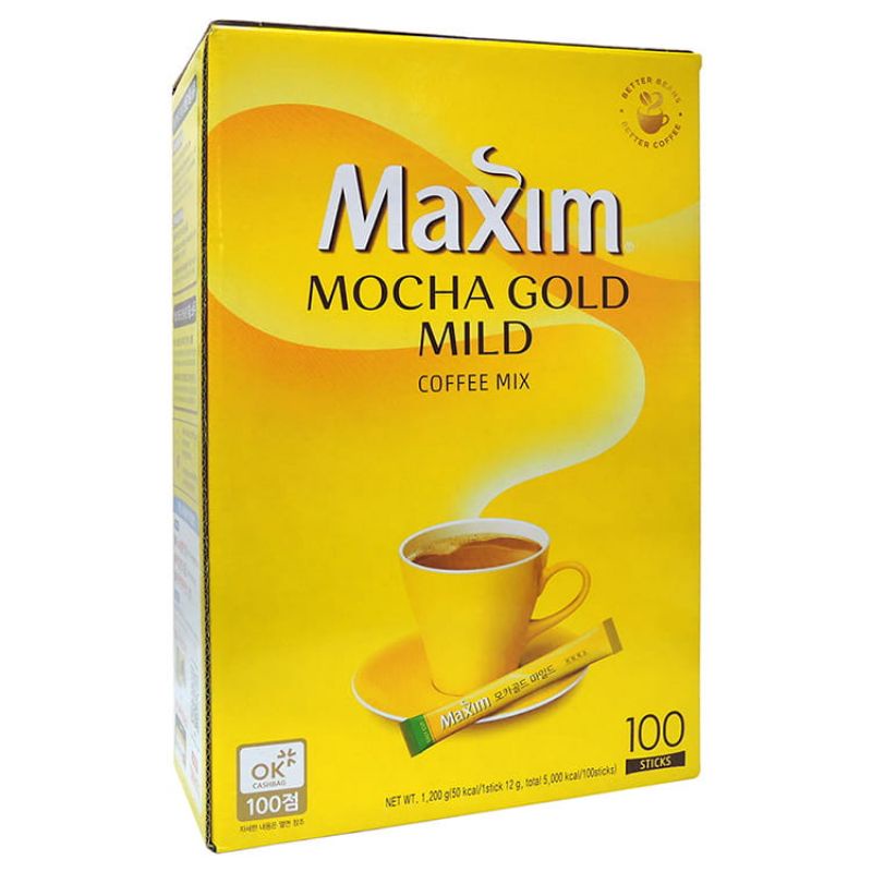 最後出清 韓國 100入 Maxim 黃金摩卡 三合一咖啡 1200g