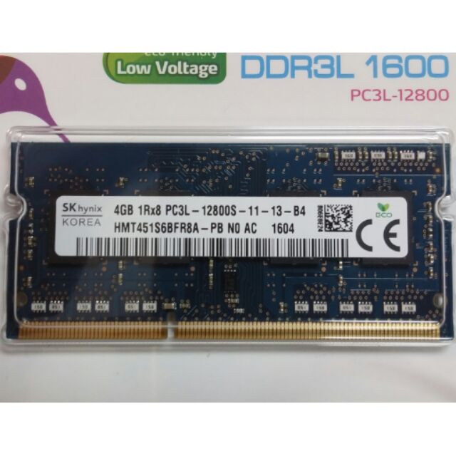[二手出售]Hynix 海力士DDR3L 1.35V低電壓版 4GB HMT451S6BFR8A-PB