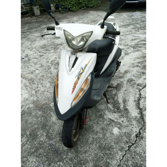 達成拍賣三陽r1 風心情高手100 中古零件拆賣碼錶把手大燈全車殼內裝車台三角台前叉避震器 蝦皮購物