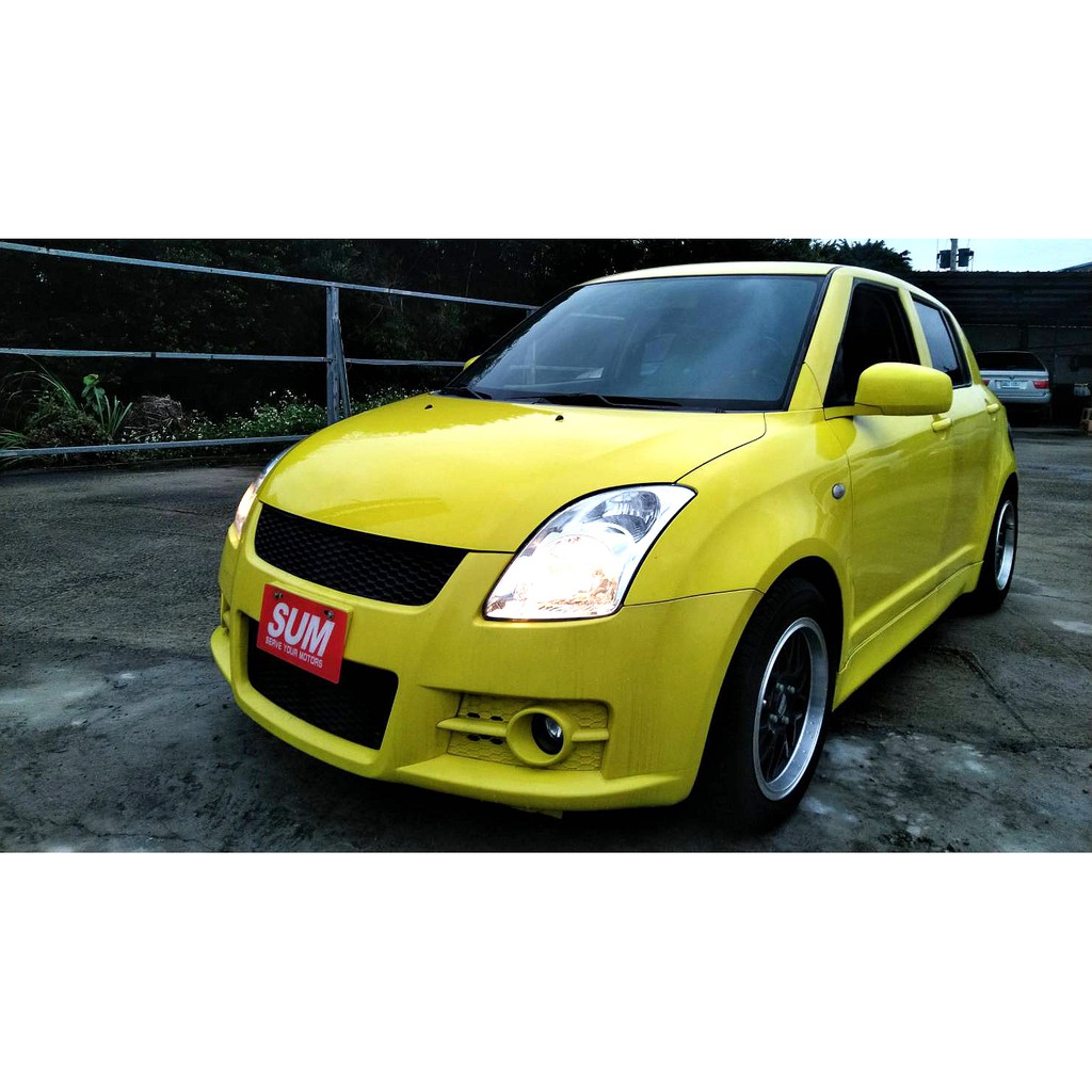 2006年鈴木 SWIFT 黃色(汽車全額貸款、買車找錢、信用瑕疵、皆可辦理)