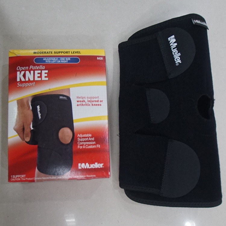 MUELLER MUA6426 可調式 雙黏加壓透氣護膝 環保包裝無盒