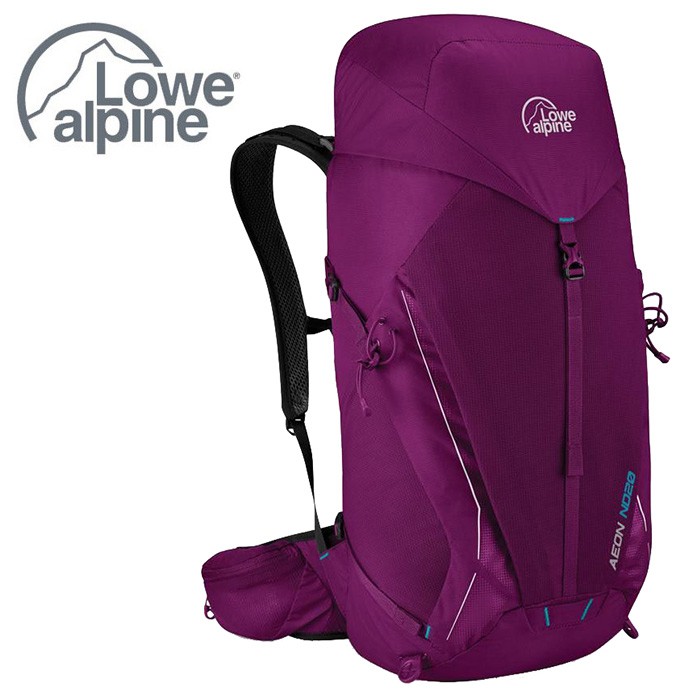 【Lowe Alpine 英國】Aeon ND20 輕量登山背包 旅行背包 運動後背包 女款 葡萄紫 (FTE67)