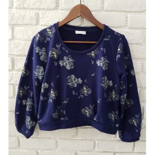 二手衣服恕不折扣恕不退換 日牌e hyphen world gallery 印花上衣