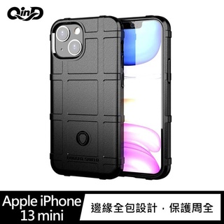 【妮可3C】QinD Apple iPhone 13、13 mini、13 Pro、13 Pro Max 戰術護盾保護套