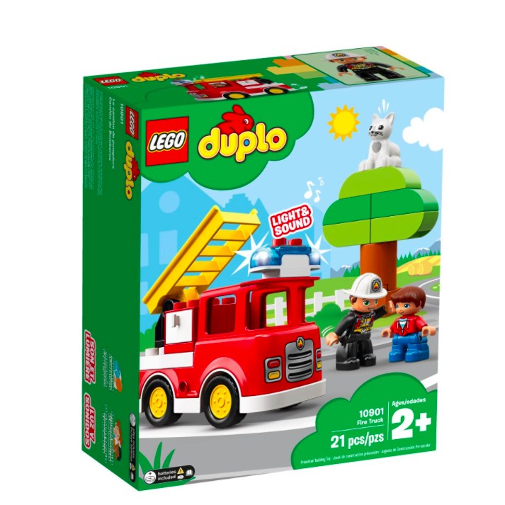 『現貨』LEGO 10901	Duplo-消防車    盒組   【蛋樂寶】