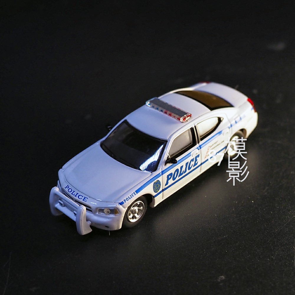Dou 1 87 Ricko 道奇戰馬警車dodge Charger 美國ho Police 白色 蝦皮購物