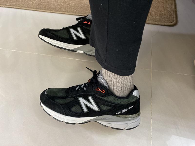 SYG] New Balance 990 US8.5D 黑綠橘美製990MB4 990v4 990v3 | 蝦皮購物