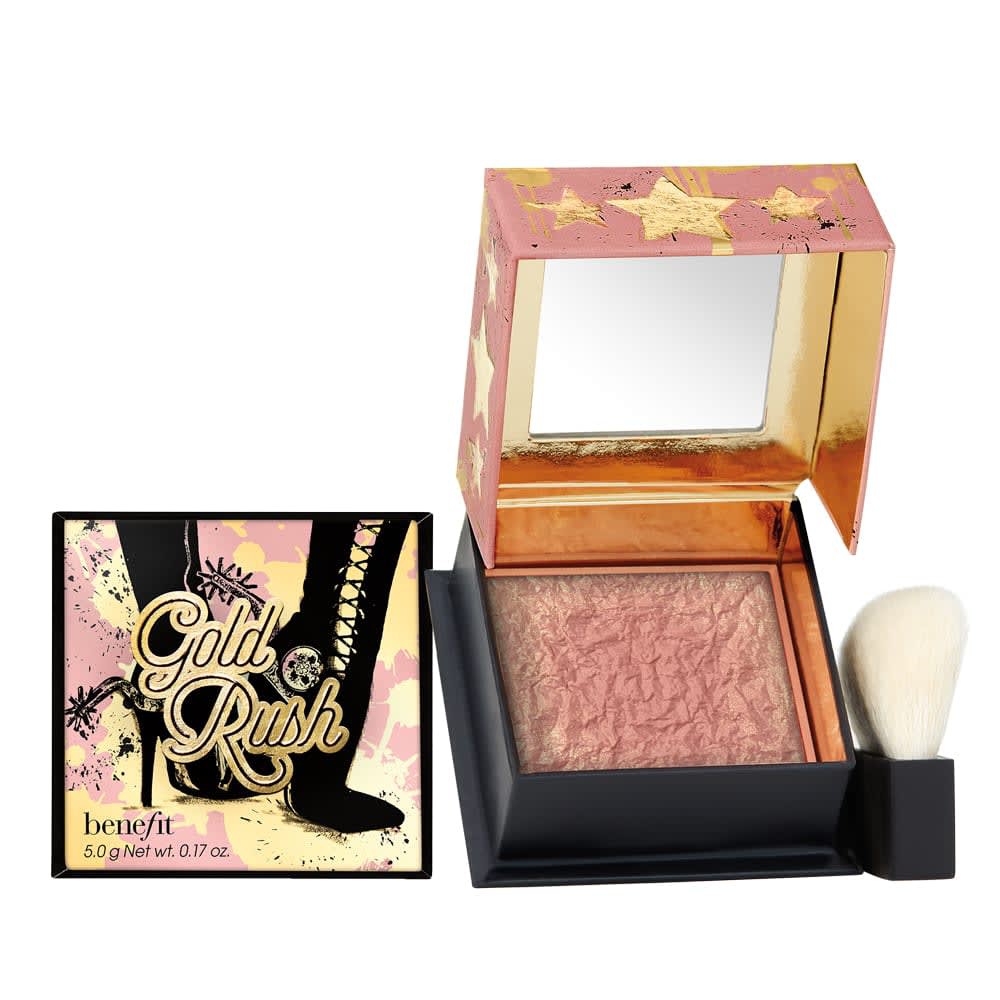 Benefit Gold Rush柔蜜金胭脂蜜粉 腮紅 mini