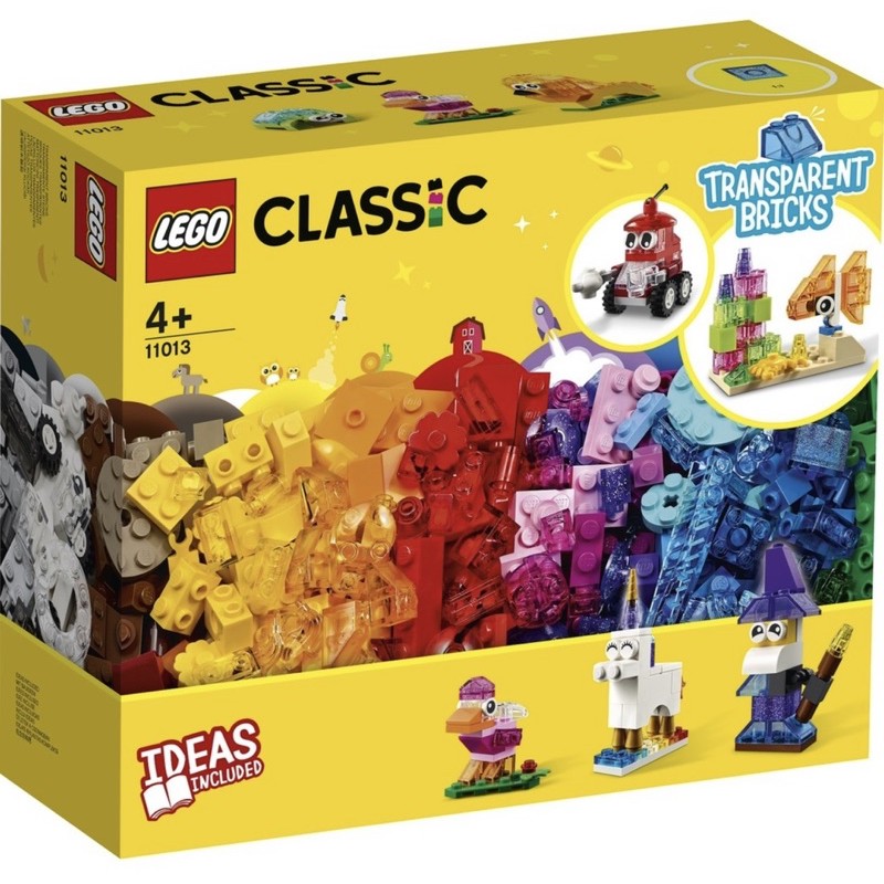 【全新】LEGO 樂高 CLASSIC 11013 創意透明顆粒