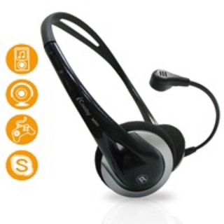 全新 ICooby M80(黑灰)頭戴式耳機麥克風 頭戴式耳罩 耳罩式耳機