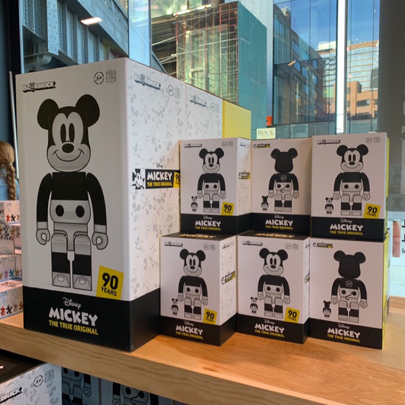 [訂] be@rbrick fragment design x Mickey Mouse