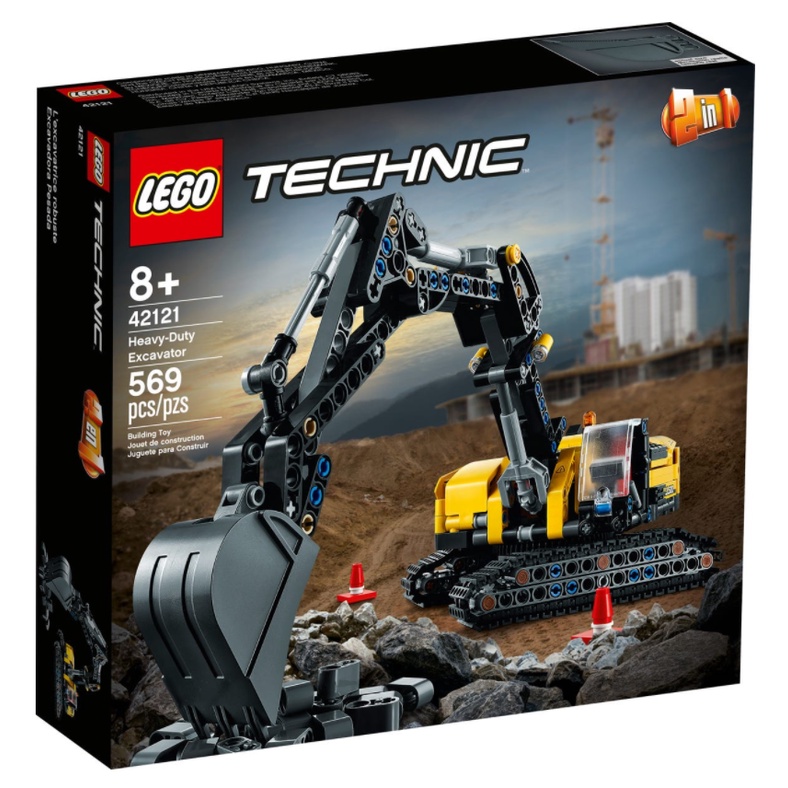 &lt;屏東自遊玩&gt; 樂高 LEGO 42121 TECHNIC 科技系列 重型挖土機 現貨