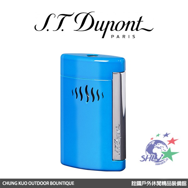 S.T. Dupont 法國都彭頂級打火機 - Minijet 防風噴射打火機 / 加勒比海藍 / 10508 【詮國】