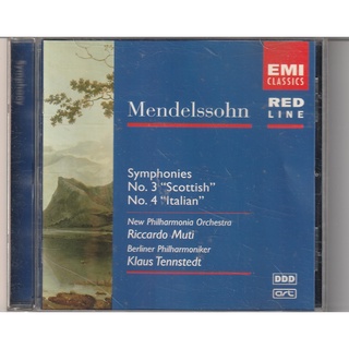 [EMI Red Line] 孟德爾頌 蘇格蘭/義大利 交響曲 Mendelssohn Scottish Italian
