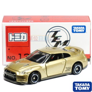 『 單位日貨 』 日本正版 多美 TOMICA TEM 會場限定 NO.13 日產 GT-R 金色 合金 小車 收藏