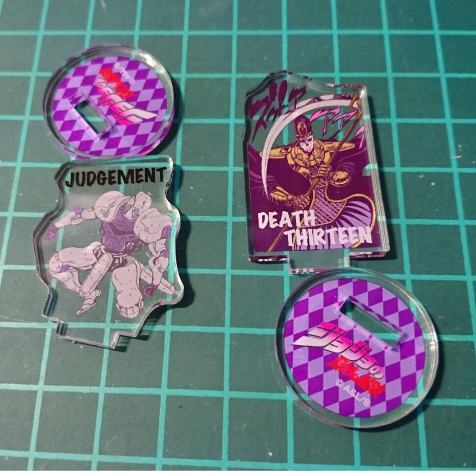 Jojo的奇妙冒險立牌替身死神13 審判 蝦皮購物