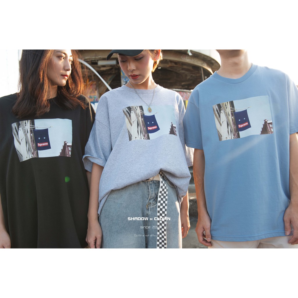 supreme banner tee