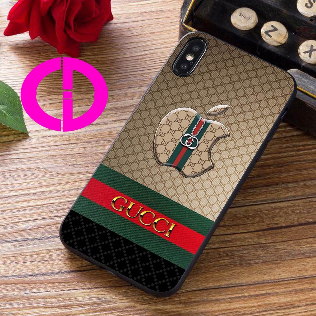 古馳 Gucci Apple 7 時尚 3D 打印硬殼手機殼適用於 IPhone 12 IPhone 12 Pro IP