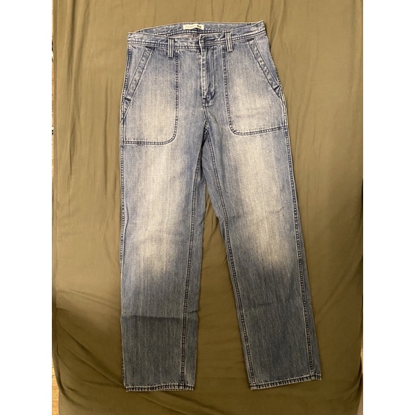 Uniqlo X Jw Anderson牛仔褲32腰二手